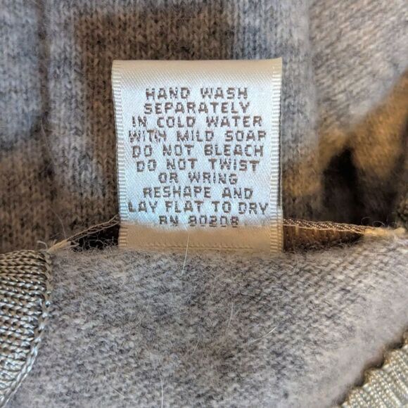 VTG Casual Corner Lambswool Jewelled Quiet Luxury Eclectic Grandma LG - Picture 9 of 9